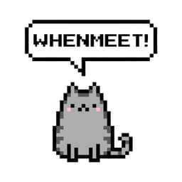 WhenMeet Pixel Cat